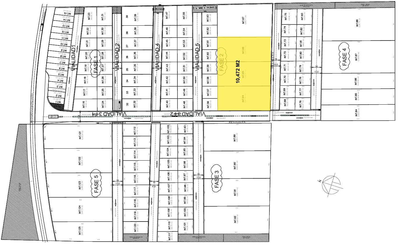 Plano macrolote 10,472 m²